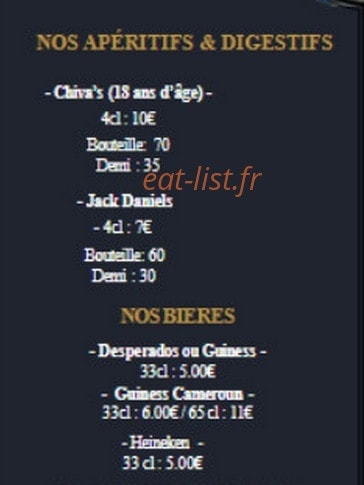 DM saveurs — carte page 15