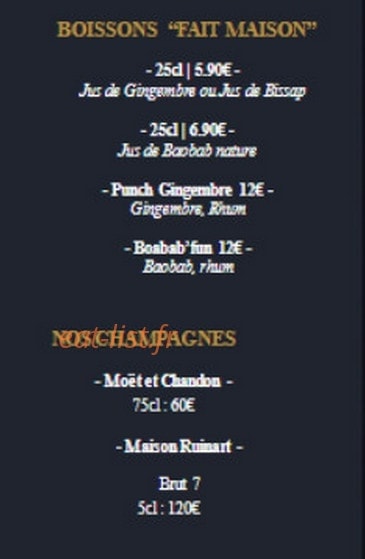 DM saveurs — carte page 14