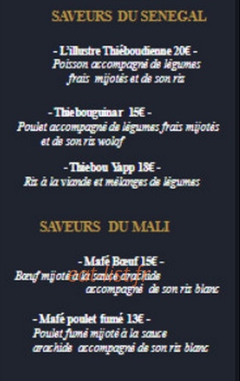 DM saveurs — carte page 4