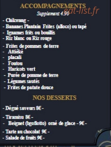 DM saveurs — carte page 12