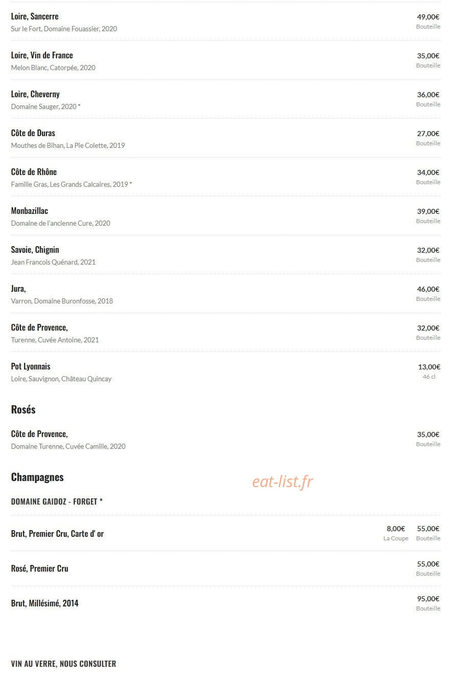 Gentiane — carte page 3