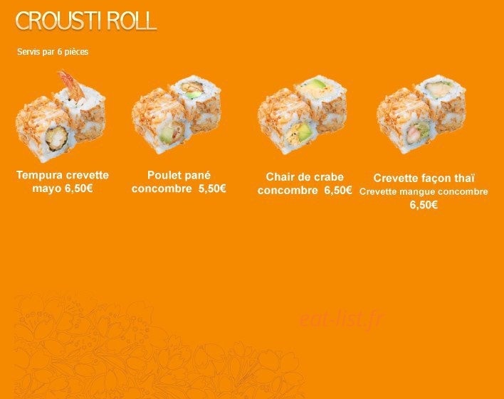 Kariya Sushi — carte page 7