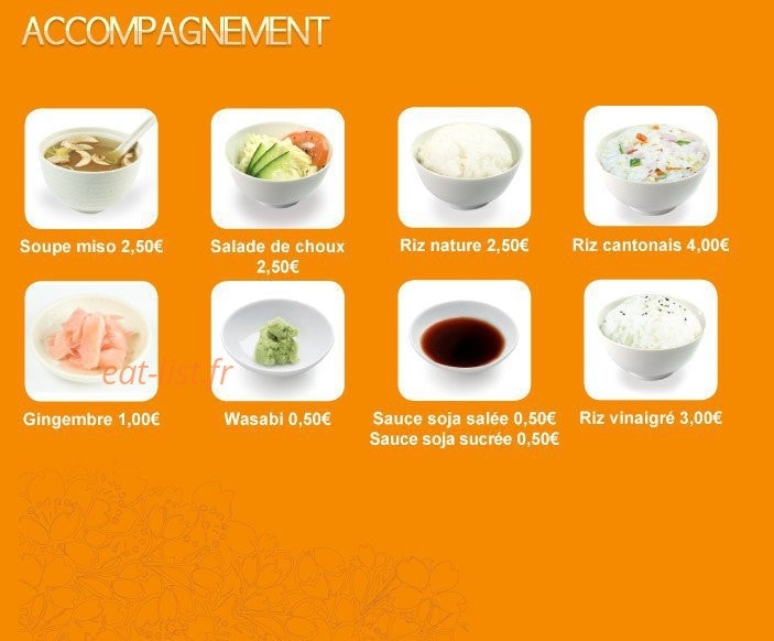 Kariya Sushi — carte page 2