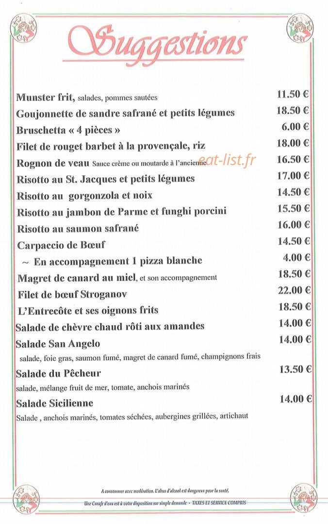Kariya Sushi — carte page 16