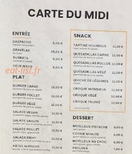 L'Echappée Belle — carte page 1