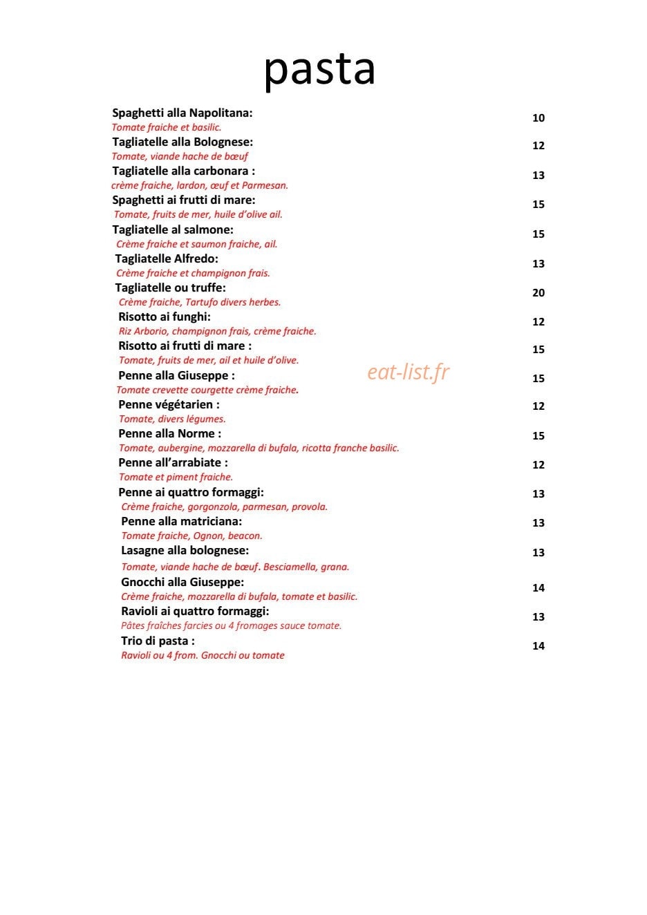 La Cagnina Giuseppe — carte page 4