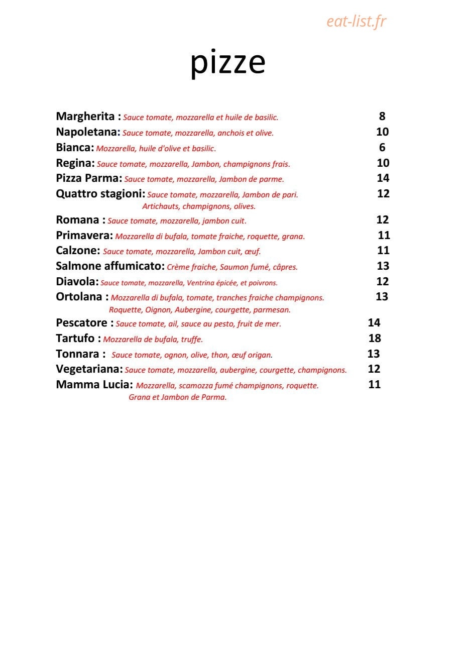 La Cagnina Giuseppe — carte page 2