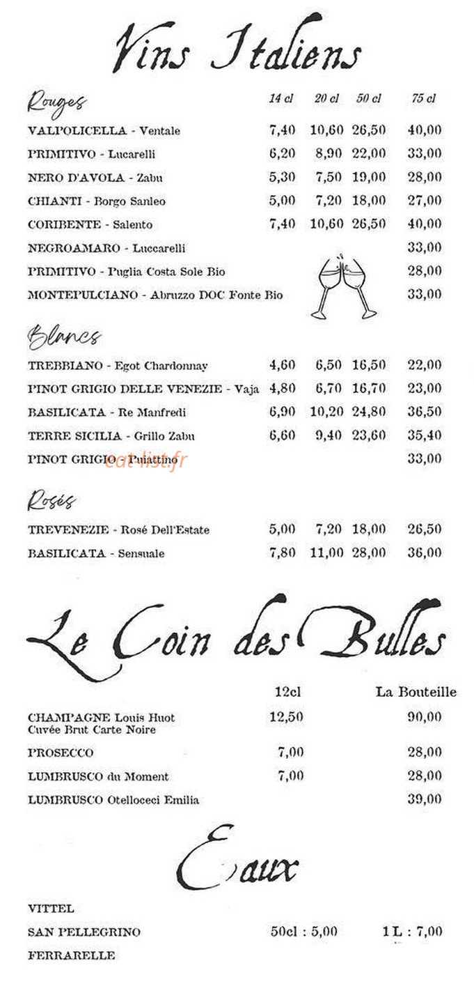 La Nonna — carte page 5