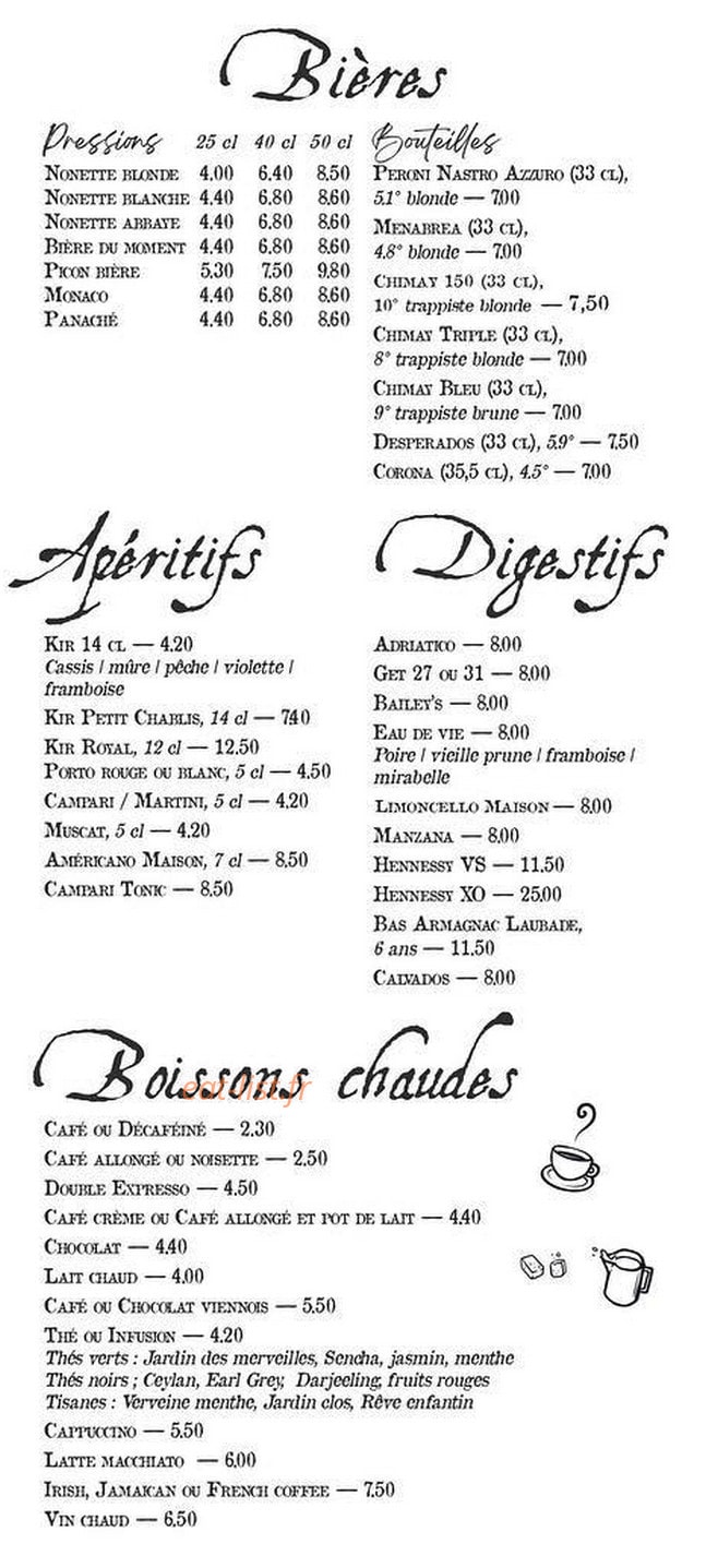 La Nonna — carte page 6