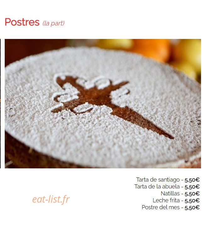 La Prune en Boîte — carte page 4