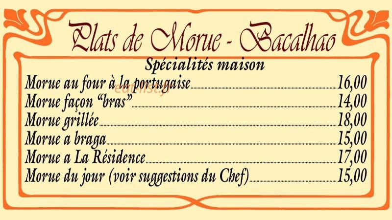 La Résidence — carte page 5