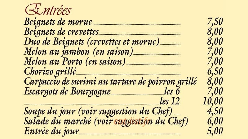La Résidence — carte page 3