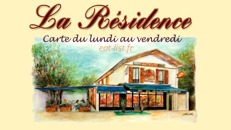 La Résidence — carte page 1