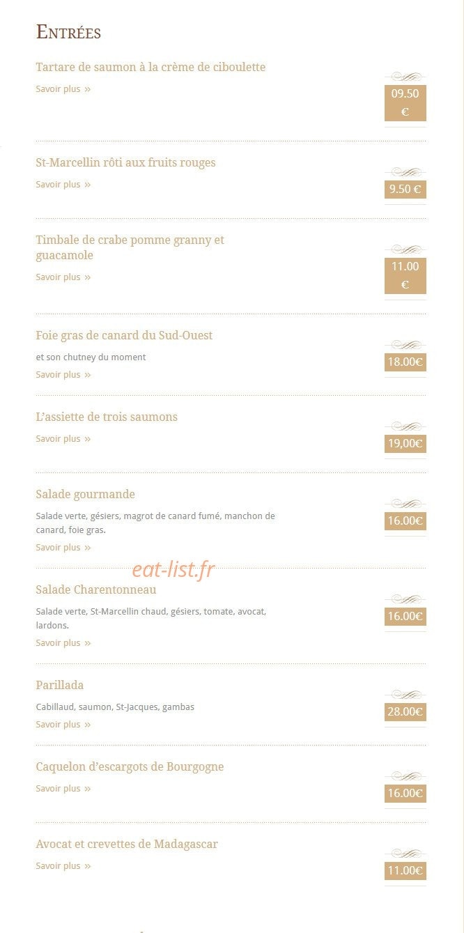 Le Charentonneau — carte page 1