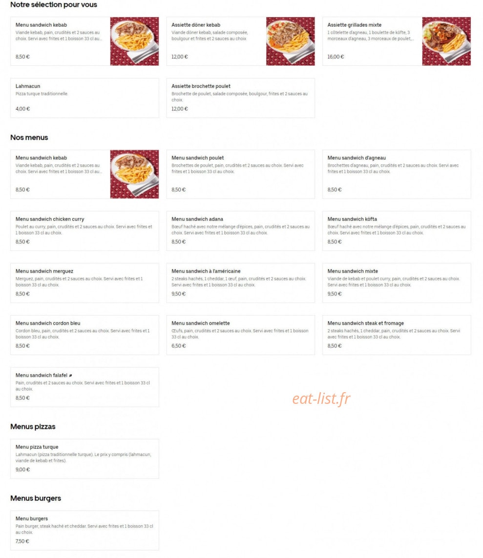 Le Poulailler — carte page 1
