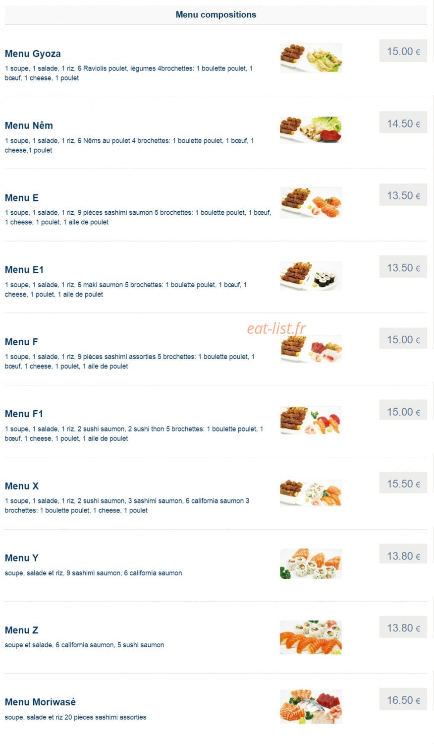 Maison Wako — carte page 2