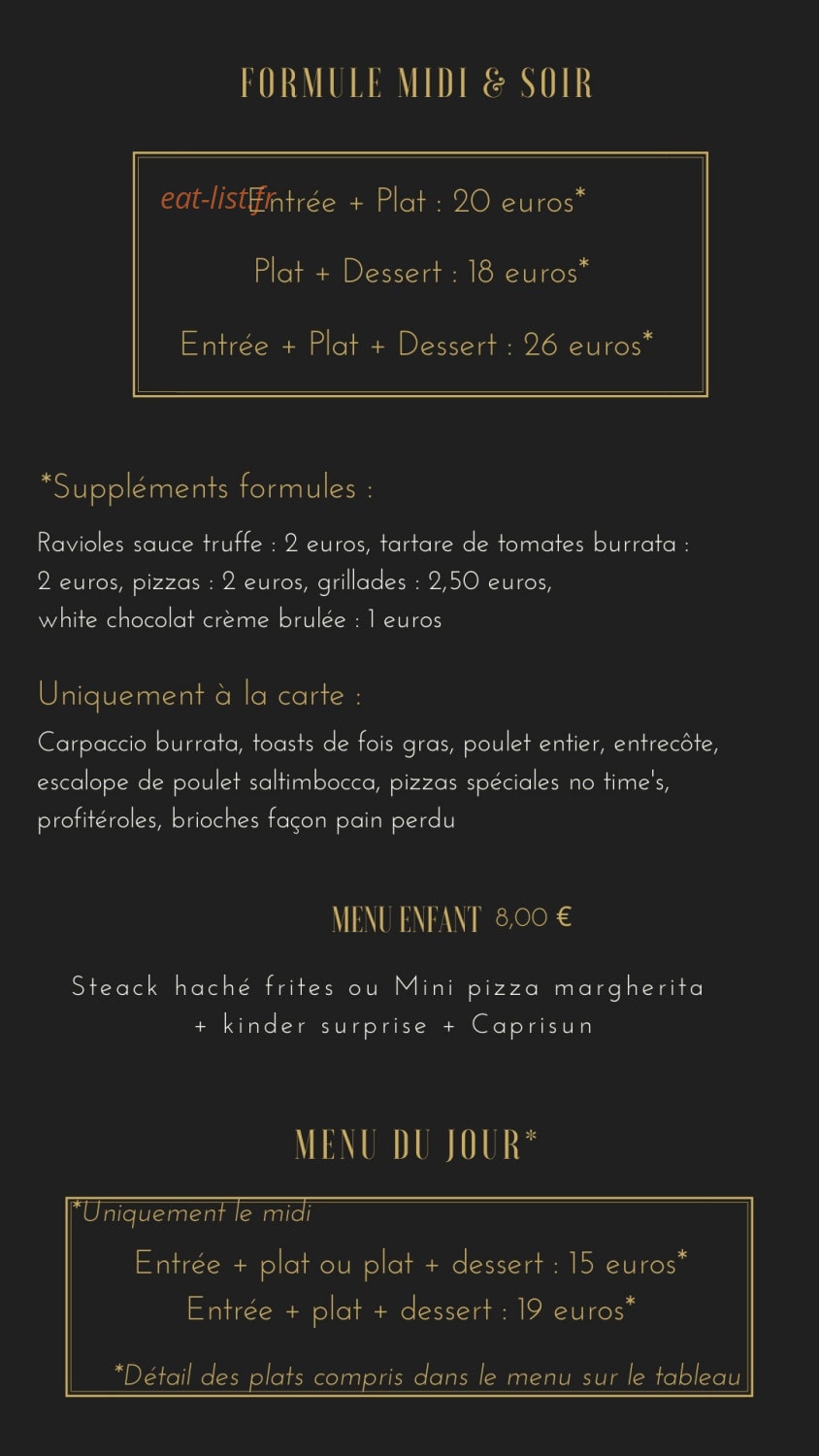 No Time’s — carte page 1