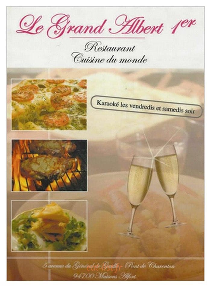 Nouvel Albert 1er — carte page 1