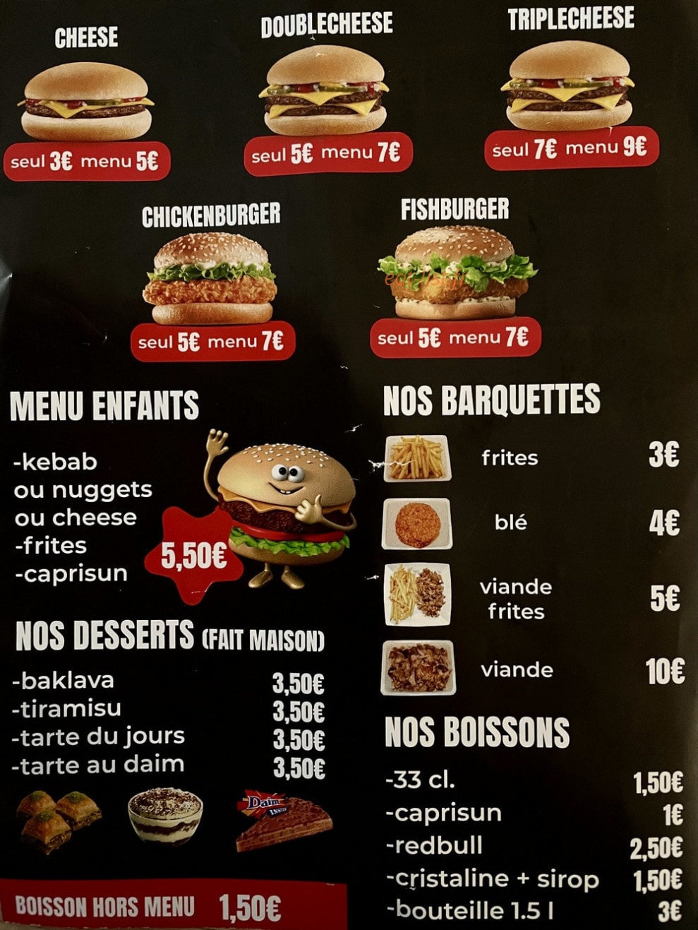 O'délice — carte page 3