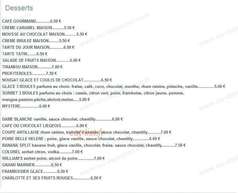 Pizzeria Jazz — carte page 5