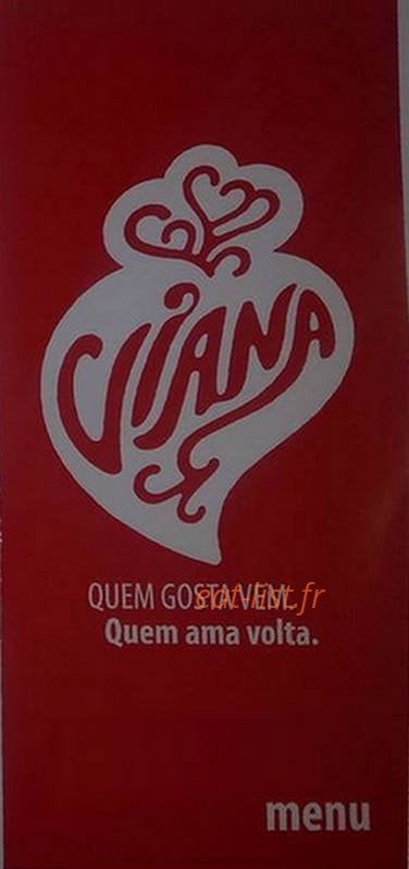 Viana grill — carte page 1