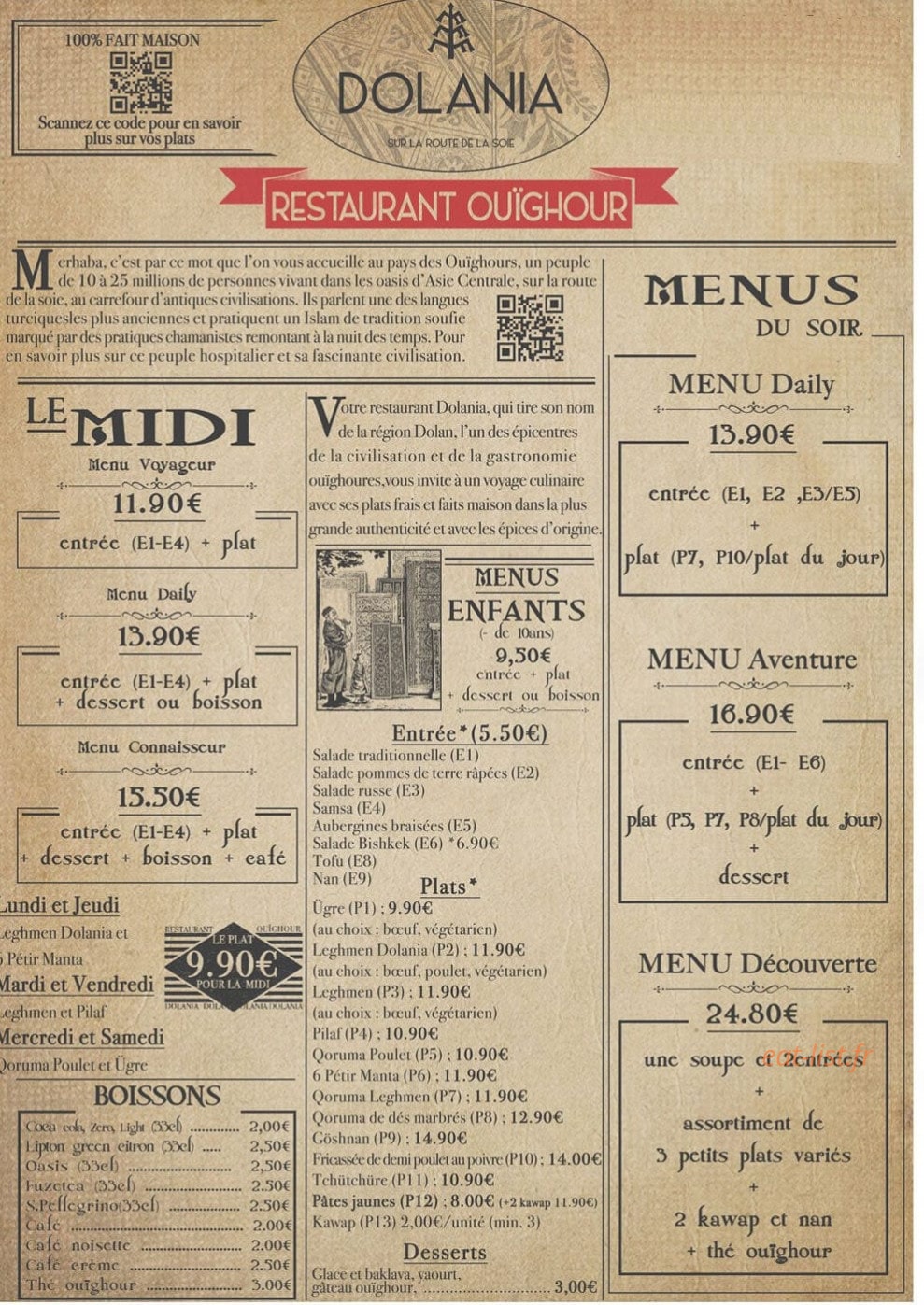 Dolania — carte page 2