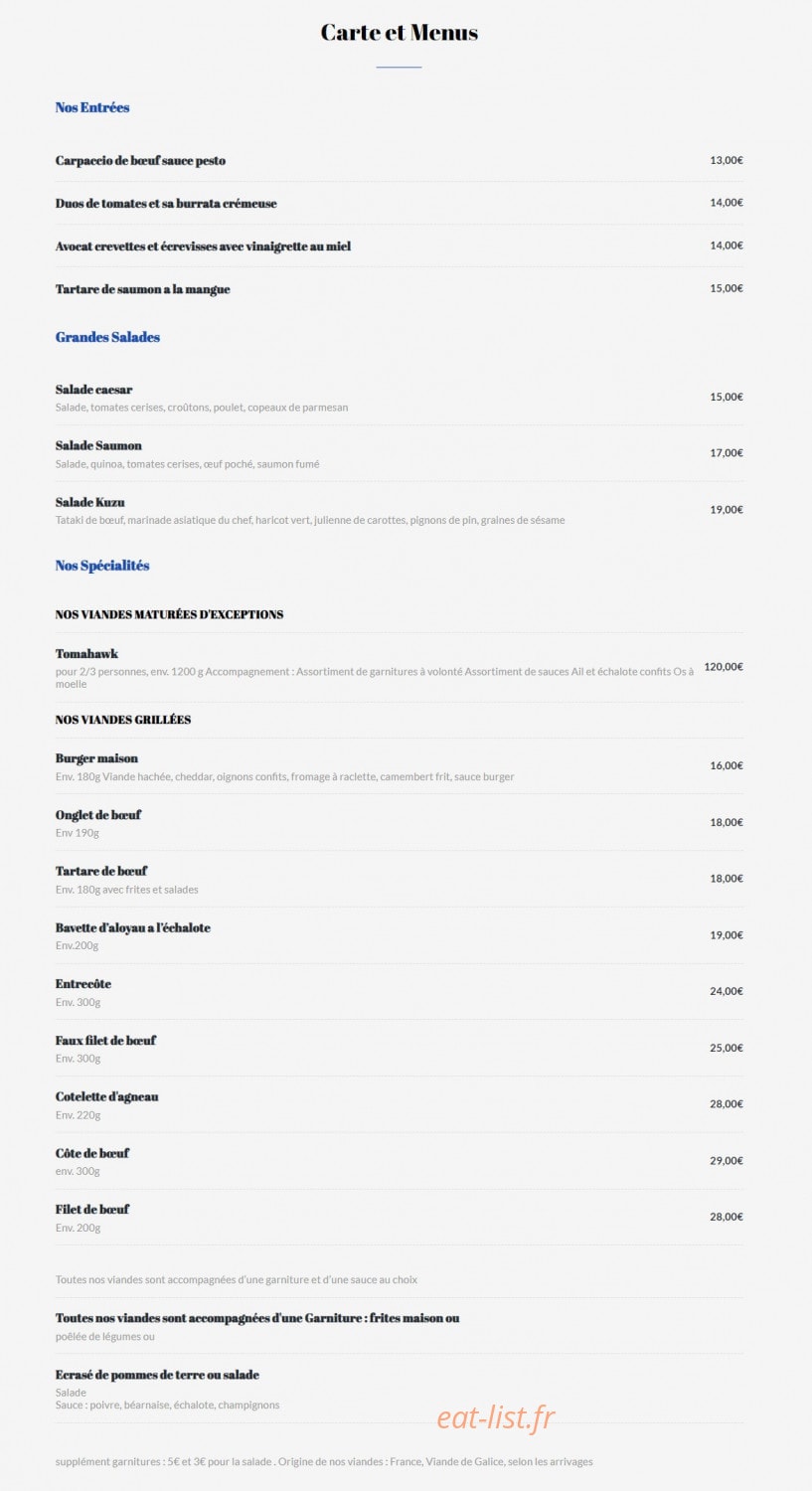 Le Kuzu — carte page 1