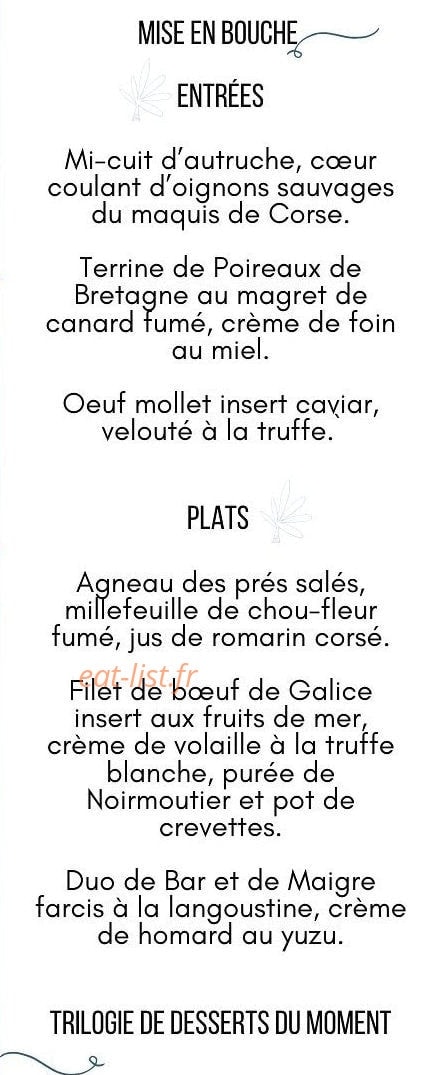 Le Médaillon — carte page 1