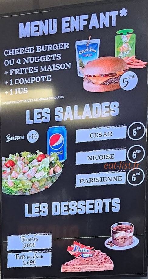 Original Mister Burger — carte page 6