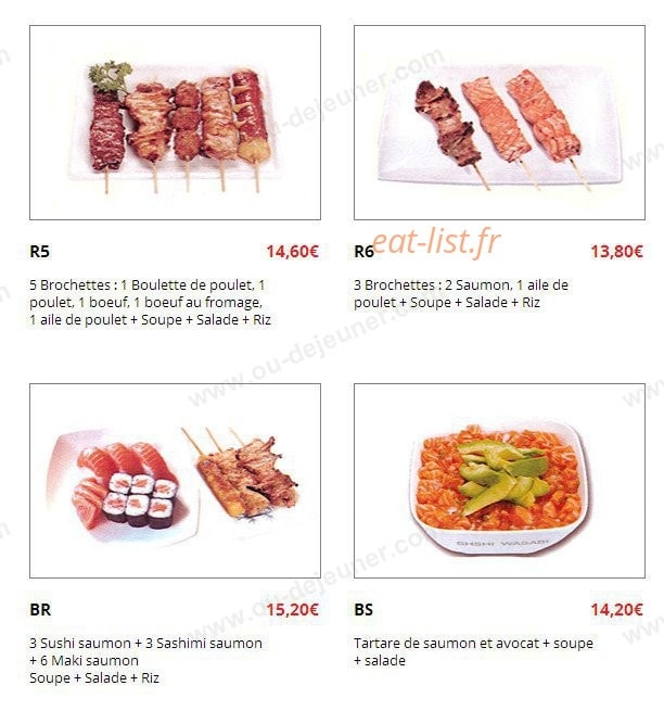 sushikyo94 — carte page 2