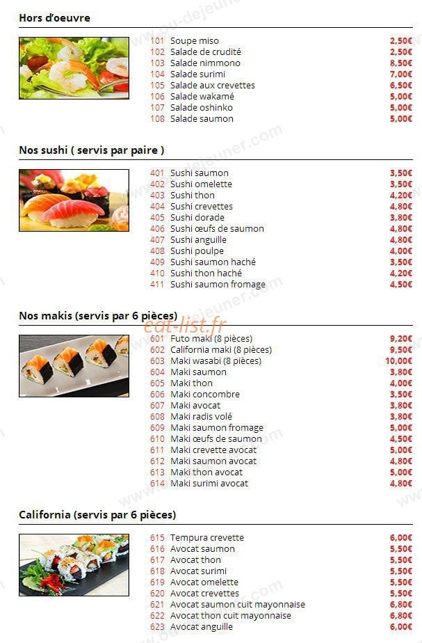 sushikyo94 — carte page 3