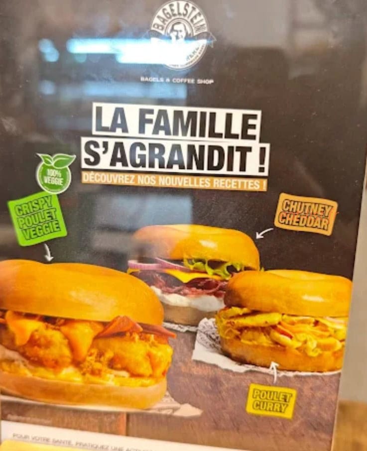 Bagelstein — carte page 1