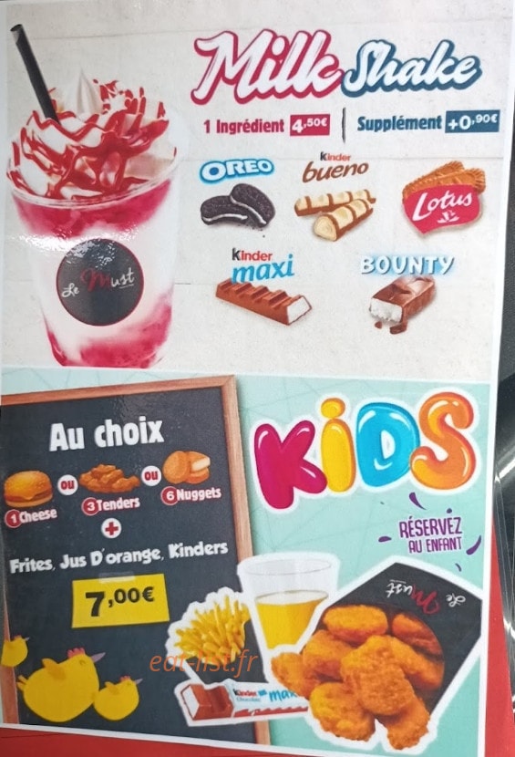 Boyz n the food — carte page 9