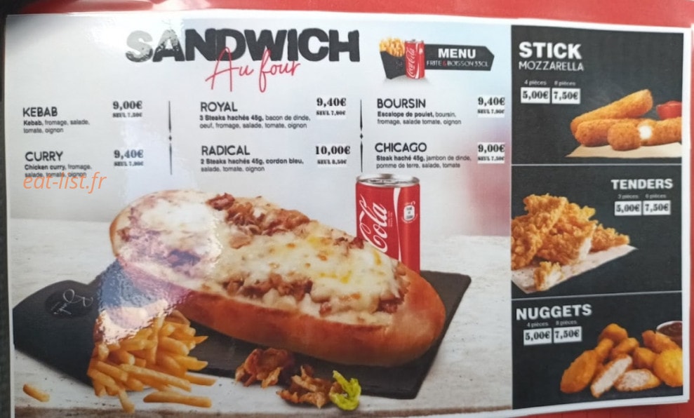 Boyz n the food — carte page 2