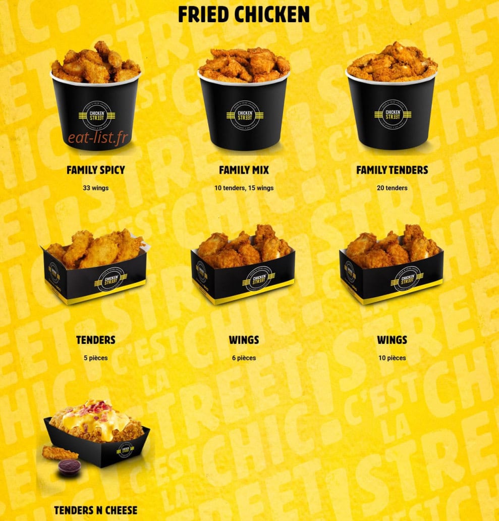 Chicken Street — carte page 2