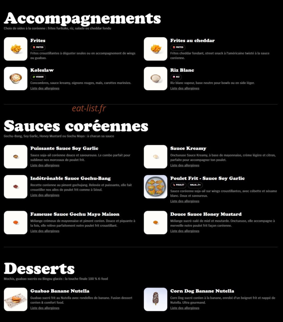 Chikin Bang — carte page 4