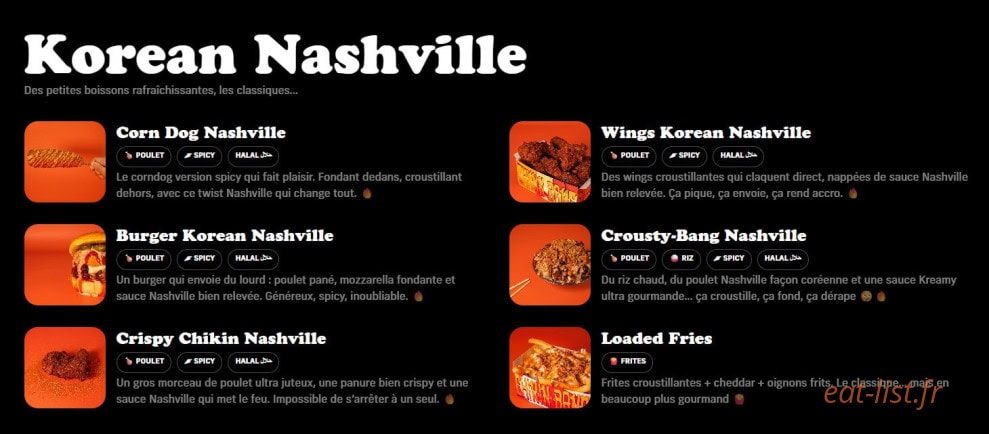 Chikin Bang — carte page 1