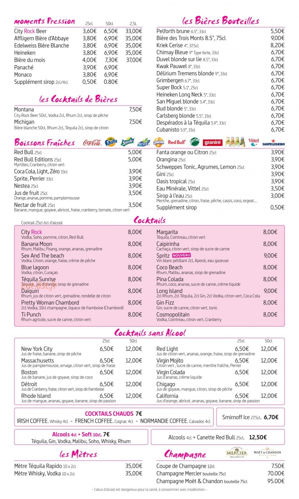City Rock — carte page 8