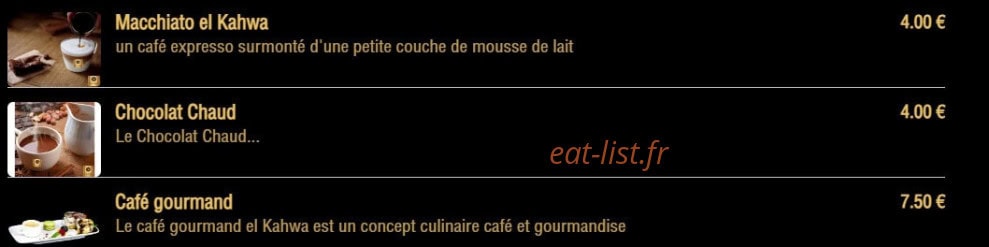 El Kahwa — carte page 7