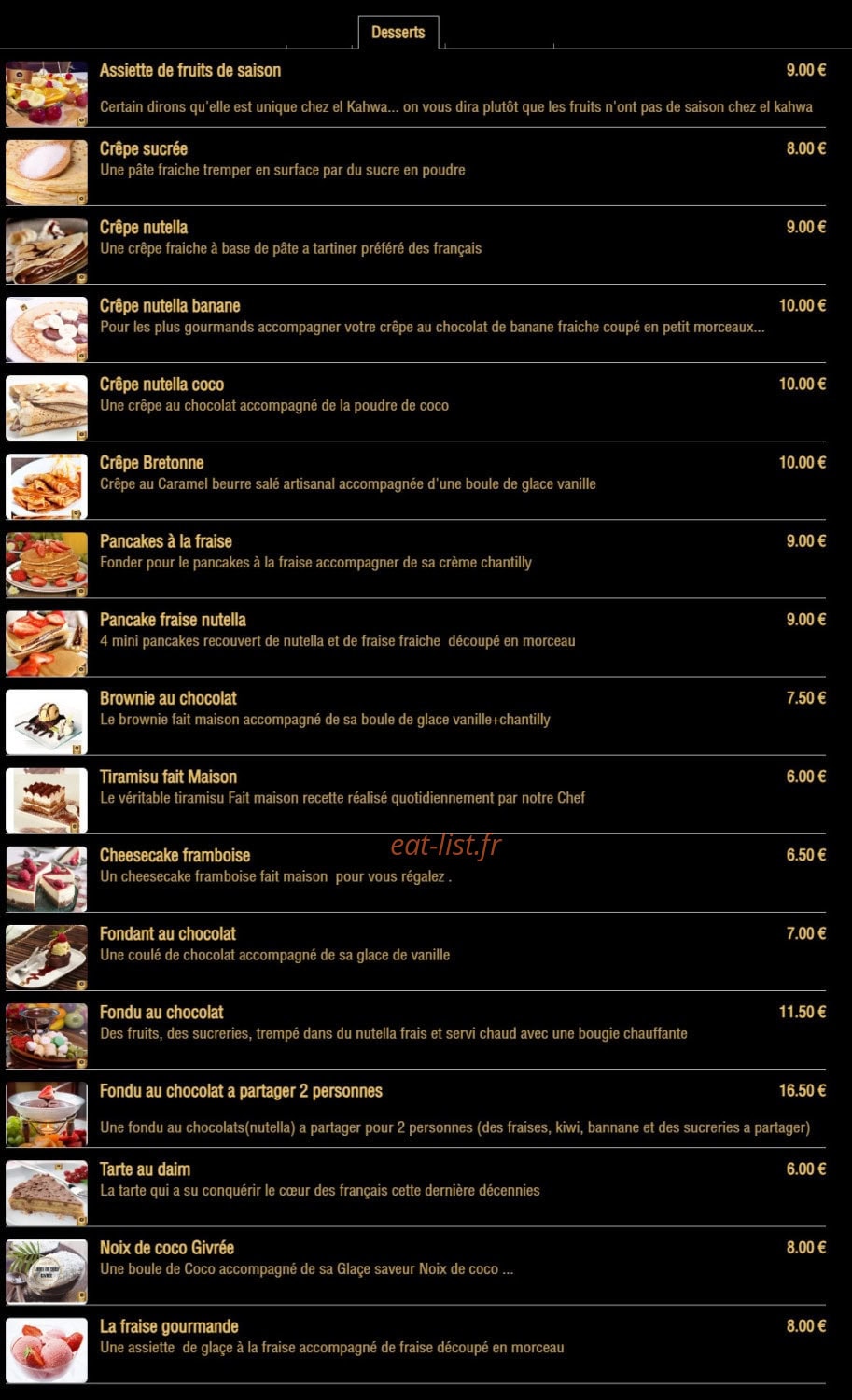 El Kahwa — carte page 2