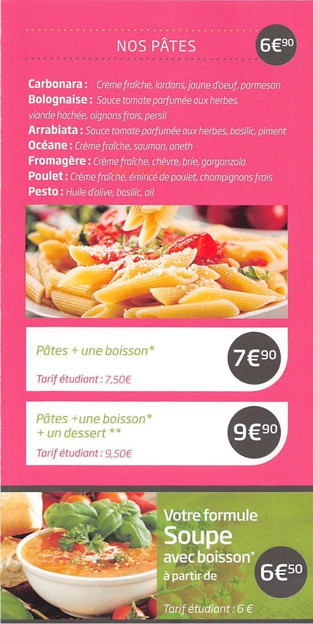 Fresh & Cie — carte page 6