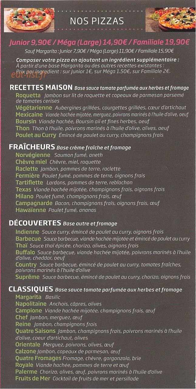 Fresh & Cie — carte page 4
