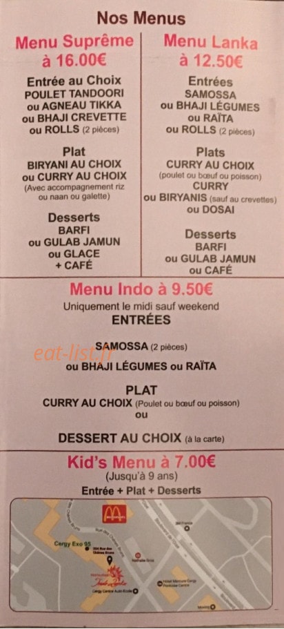 Indo Lanka — carte page 5