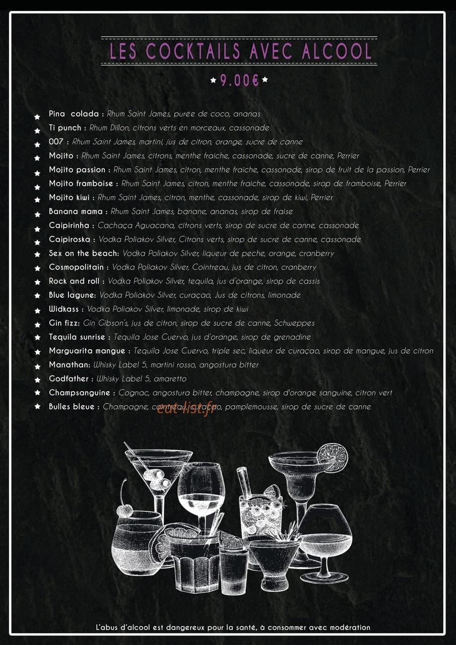 L'Avant Première — carte page 7