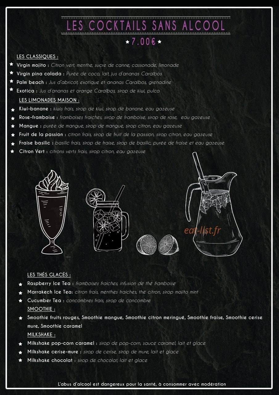 L'Avant Première — carte page 6