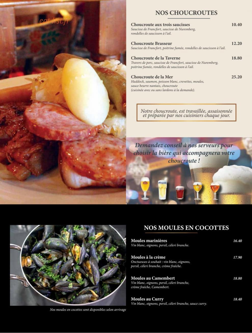 La taverne des rois — carte page 6