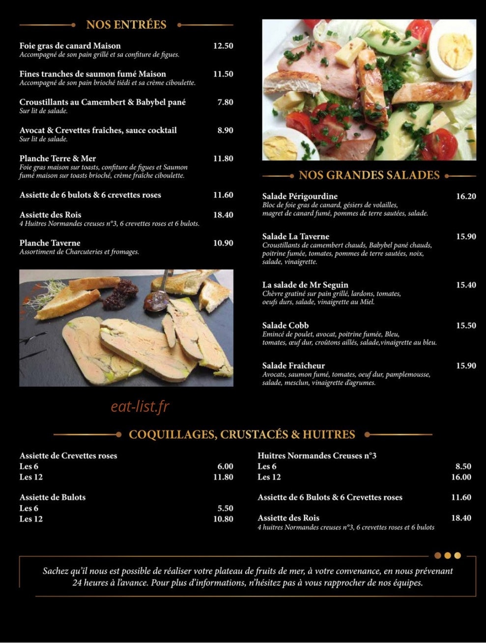 La taverne des rois — carte page 5
