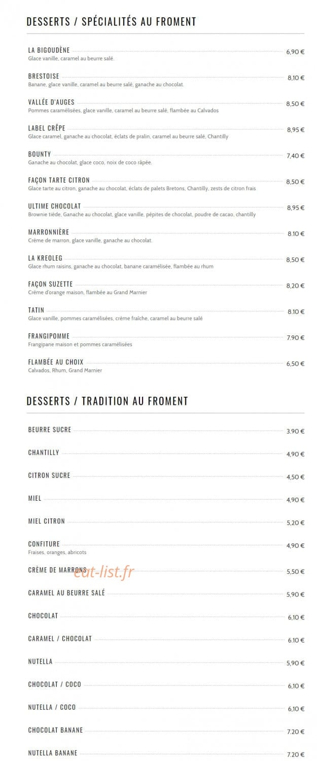 Label — carte page 4