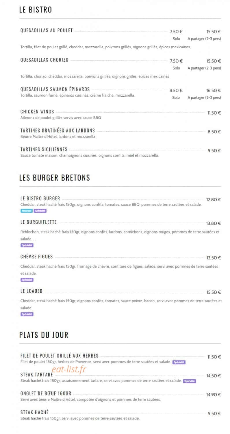 Label — carte page 1