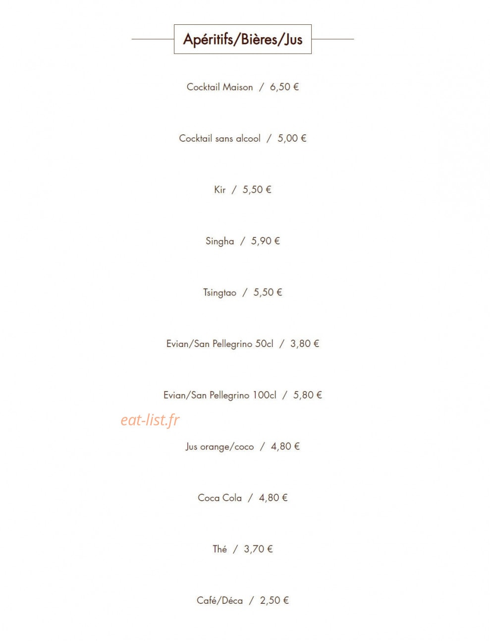 Le Port d'Asie — carte page 5